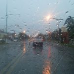 Un frente de tormenta sorprendió a la región esta tarde