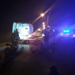 Grave accidente en ruta 5: un motociclista sufrió múltiples fracturas