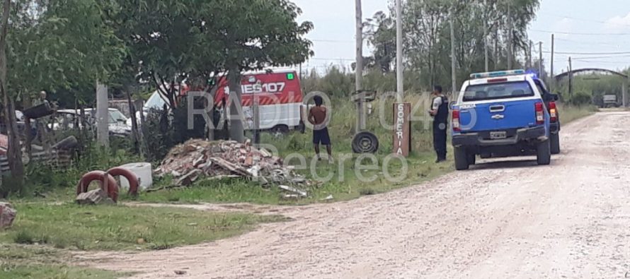 Disparos sobre calle Santa Fe en la ciudad de Recreo