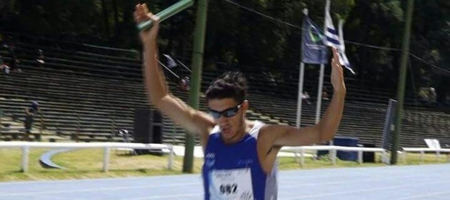 El atleta recreíno Valentín Della Giustina se trajo dos medallas desde Uruguay