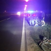 Falleció el ciclista que protagonizó un siniestro con una moto en ruta 70