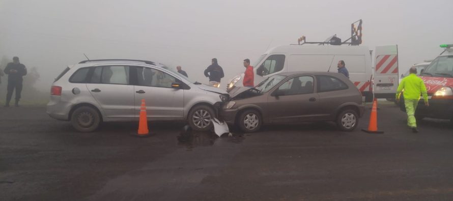 Choque frontal en la Autopista Santa Fe – Rosario