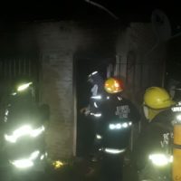 Incendio en una vivienda de Llambi Campbell