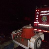 Se incendió una vivienda de Alto Verde
