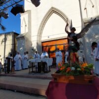 Recreo celebra a San Miguel Arcángel con procesión y festival