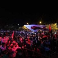 Colón celebró sus 121 años con una multitudinaria caravana en Santa Fe