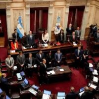 El Senado nacional discute cambios laborales bajo un fuerte operativo