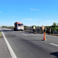 Vialidad Nacional continúa con el mantenimiento en aliviadores de RN168