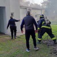 Un incendio en la Granja de la Esmeralda provocó la muerte de al menos 12 animales