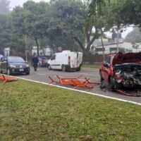 Cuatro vehículos involucrados en un accidente en la Costanera santafesina