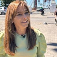 Luengo busca un lugar en el concejo santafesino: "Salí de la tele para dar respuestas"