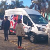 La Oficina móvil del Registro Civil estuvo en Laguna Paiva