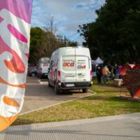 Exitoso operativo “Santa Fe Acá” en plaza San Martín