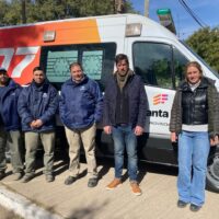 Arroyo Aguiar ya tiene la nueva ambulancia