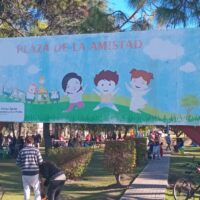 En Arroyo Aguiar los chicos pudieron disfrutar una tarde especial