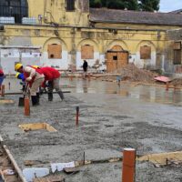  Provincia comenzó el hormigonado para construir cuatro pabellones nuevos en Coronda