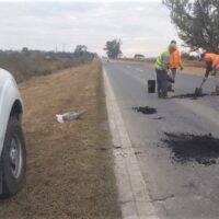 Se realizan trabajos entre Llambi Campbell y San Justo