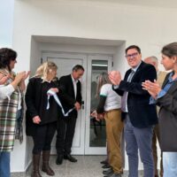 Se inauguró un aula en Candioti