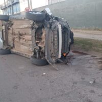 Accidente en el ingreso norte a Santa Fe dejó un herido leve