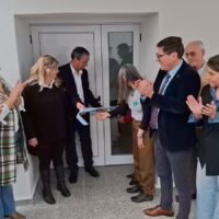 Candioti celebró sus 122 años con un acto cargado de simbolismo y la inauguración de un aula escolar