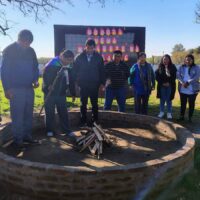 La comunidad mocoví de Recreo celebró el inicio de su año con un ritual ancestral