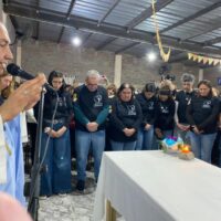 El obispo inauguró en Laguna Paiva un Centro de Día para personas con problemas de adicciones