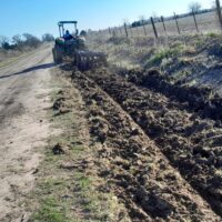 Llambi Campbell: intensa labor en la recuperación de caminos rurales