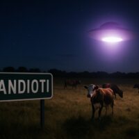 Misterioso fenómeno luminoso en un campo de Candioti alteró a los animales y la atención del cuidador