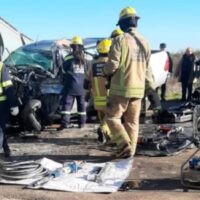 Tragedia en Entre Ríos: tres amigos murieron al ser embestidos por un tren en la Ruta 12