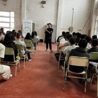 En Candioti se desarrolló una charla sobre Bullyng, Redes Sociales y Ludopatia
