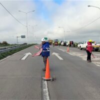 Se realizan trabajos sobre el intercambiador de RN 11 con RP 70 en Recreo
