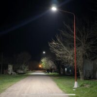 Se colocaron luces LED en Constituyentes