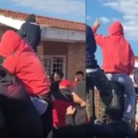 Tensión en Colón: incidentes en el predio y operativo en la sede social