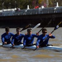 El triatlón, canotaje y paracanotaje animaron la cuarta jornada de competencias de Jadar 2025