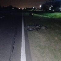 Siniestro vial en Recreo: dos motos protagonizaron un fuerte choque