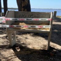 Se realizan trabajos de remodelación en el Balneario de Laguna Paiva