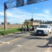 Se concretan obras en la RN11 entre Santa Fe, Recreo y Candioti