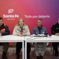 “Desde el primer momento el Estado provincial estuvo presente”, afirmó Scaglia