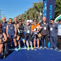 Poletti presenció la última carrera de triatlón de los Jadar 2025