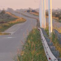 Choque en Circunvalación Oeste y Ruta 70: dos autos involucrados y sin heridos