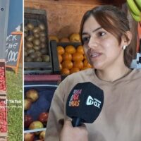 Frutillas de piedra en verdulerías de Recreo y Candioti se vuelven furor en todo el país