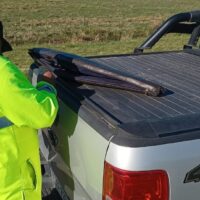 Secuestraron un fusil durante un procedimiento de tránsito en San Javier