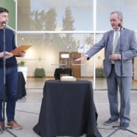 Recreo realizó el acto de jura de la nueva Constitución Provincial