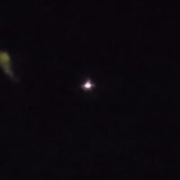 Vecinos de Recreo registraron un OVNI sobre la ciudad