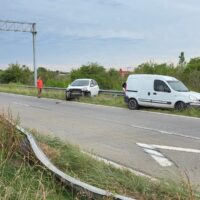 Choque entre dos vehículos provocó demoras en Circunvalación Oeste