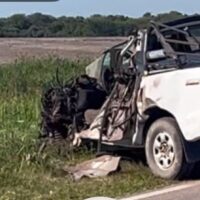 Un hombre murió tras un choque entre un camión y una camioneta en la Ruta 95
