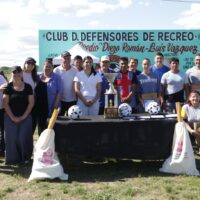 Comenzó la 4° Copa Ciudad de Recreo de Fútbol Femenino: Acto apertura, dos partidos y finalistas
