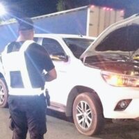 La Guardia Provincial secuestró una camioneta adulterada con pedido de hurto en Rosario