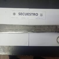 Santa Fe: detuvieron a un hombre que circulaba con un machete en bicicleta