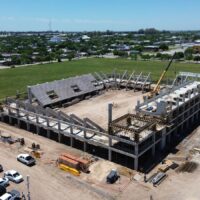 El nuevo Microestadio de Rafaela ya superó el 30 % de su construcción
